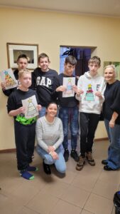 W świątecznym klimacie – wizyta uczniów z SP nr 3 w bibliotece