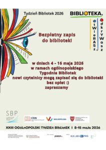Darmowy zapis do biblioteki