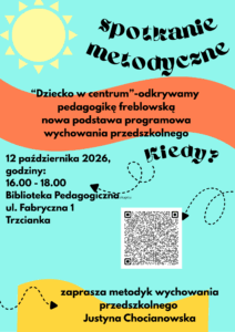 Spotkanie z metodykiem wychowania przedszkolnego
